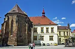 Radnice s kostelem svaté Kateřiny