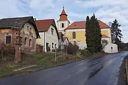 pohled od jihu z návsi (2020)