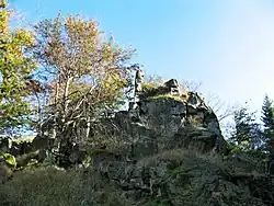 Rozeklané skalisko Konopáče