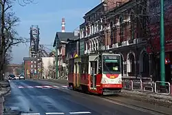 Konstal 105Na ve městě Ruda Śląska