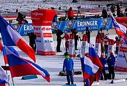 Stadion v Kontiolahti v roce 2014
