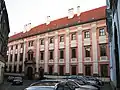 Průčelí budovy bývalého jezuitského Konviktu