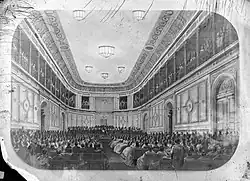 Konzertsaal Altes Gewandhaus, 1870