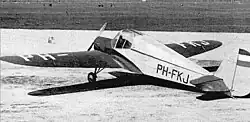 Koolhoven F.K.53 Junior (PH-FKJ, Les Ailes 1937)
