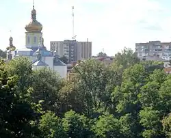 Korosteň, pohled na město