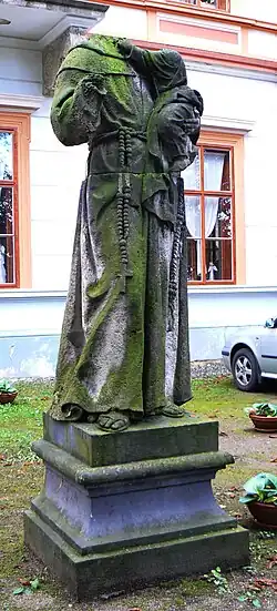 Socha sv. Antonína Paduánského v Korozlukách