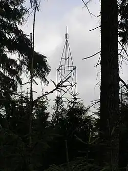 bývalá věž na Koruně