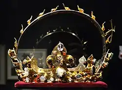 Koruna římského krále Karla IV., Cáchy