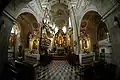 Interiér kostela sv. Ondřeje