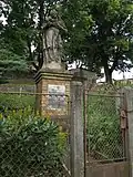 Kosoř, socha svatého Jana Nepomuckého.jpg