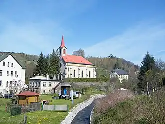 Kostel s farou (2016)