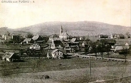 Kostel na historickém snímku