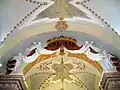 Obnovená výzdoba stropu