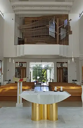 Varhanní skříň + Strom poznání dobra a zla