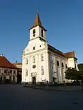 Kostel sv. Jana Křtitele zvenku