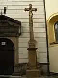 Pískovcový kříž z roku 1790