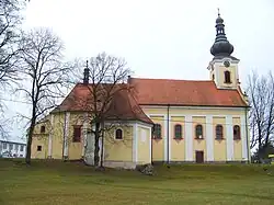 Poutní kostel Panny Marie Sněžné ve Svatém Kameni