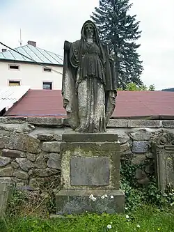 Náhrobek ve Velkém Šenově