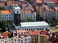 Pohled na kostel ze Žižkovské věže