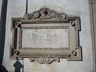 Epitaf kaplana Pražana