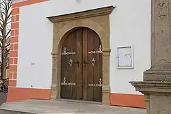 Detail vstupního portálu