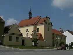 Farní kostel sv. Alžběty v Protivíně.