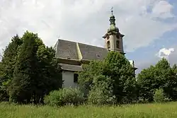 Kostel sv. Barbory, Louky.JPG