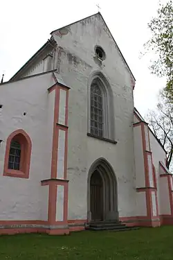 Kostel sv. Jakuba v Nepomuku, západní fasáda