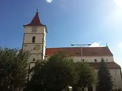 Farní kostel sv. Petra a Pavla v Horažďovicích.