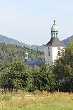 Farní kostel svatého Prokopa v Hodkovicích nad Mohelkou