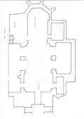 Půdorys kostela