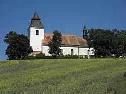 Kostel sv Vaclava v obci Zdar 02.JPG