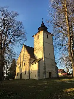 kostel svaté Anny na Libínském Sedle