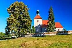 Kostel svatého Jana Křtitele v Sačanech