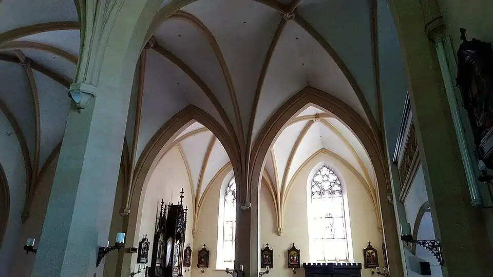 Kostel svatého Martina (Slatiňany) klenby