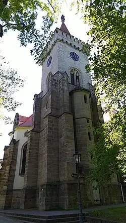 Kostel svatého Martina (Slatiňany) věž