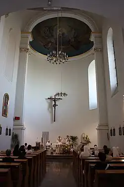 Bohoslužba v kostele