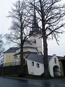 Kostel sv. Vavřince, gotická památka s barokní přístavbou