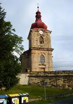 Poříčany Kostel Narození Panny Marie