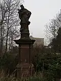Kostelec nad Černými lesy, socha svatého Jana Nepomuckého.jpg