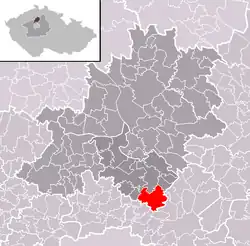 Kostelec nad Labem na mapě