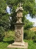 Kostelec nad Orlicí, socha svatého Jana Nepomuckého.jpg