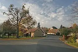 Centrální část obce