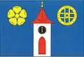 Vlajka obce Kostelní Radouň