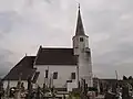 Kostel - pohled od severu
