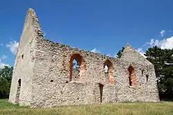 zřícenina kostelíka