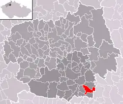 Kostomlaty pod Řípem na mapě