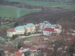 Celkový pohled z hradu