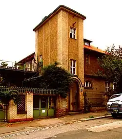 Kotěrova vlastní vila v Hradešínské ulici v Praze 10