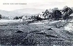 Kottershof kolem roku 1910